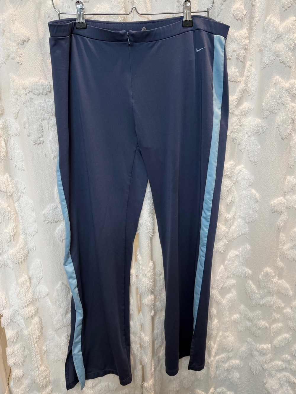 Vintage Nike navy blue track pants